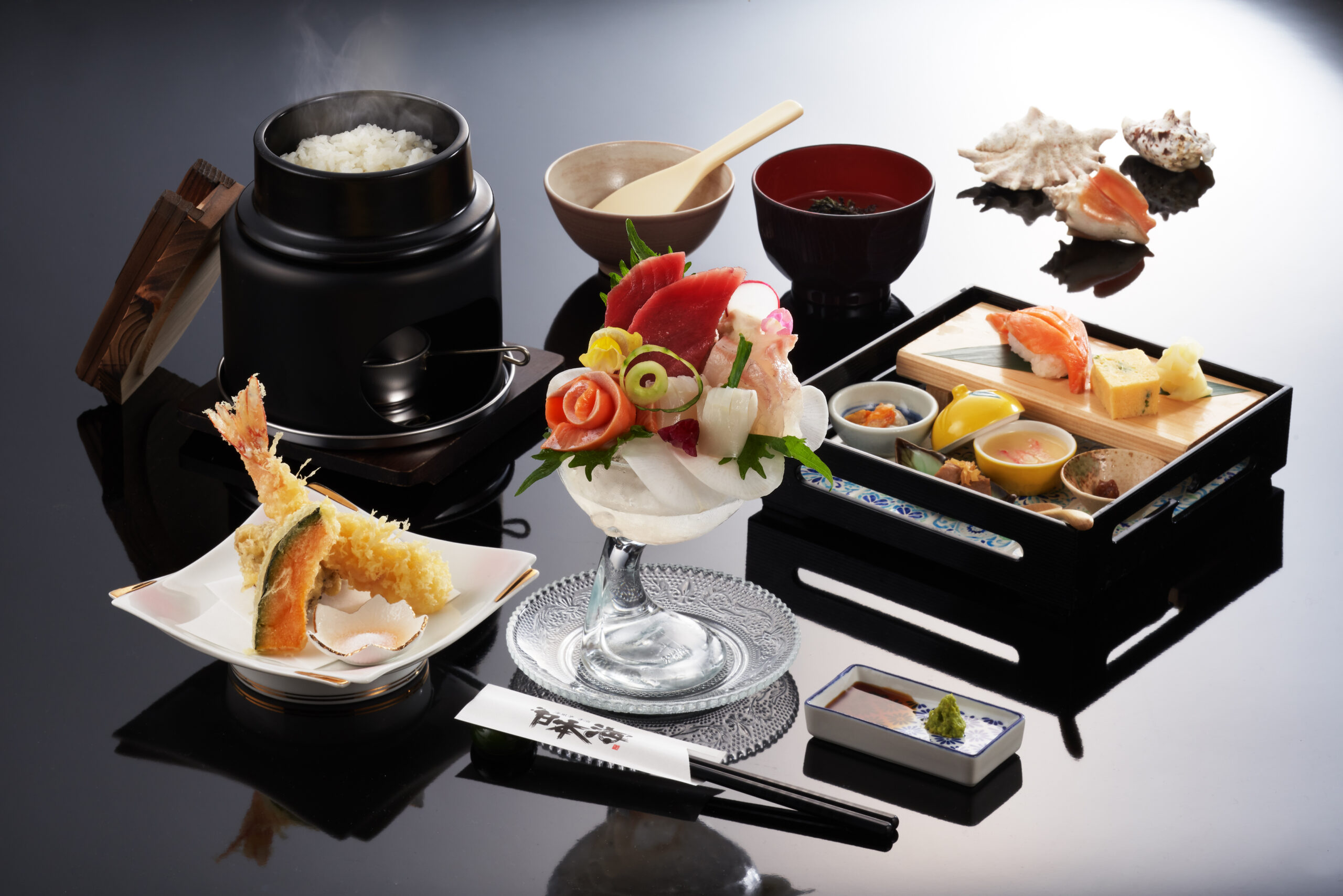 寺泊パフェ御膳